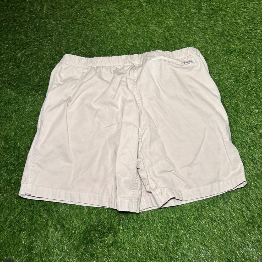 Gramicci G-Shorts Mens Large Khaki Tan Cotton Twill Climbing Belted W-1051-56